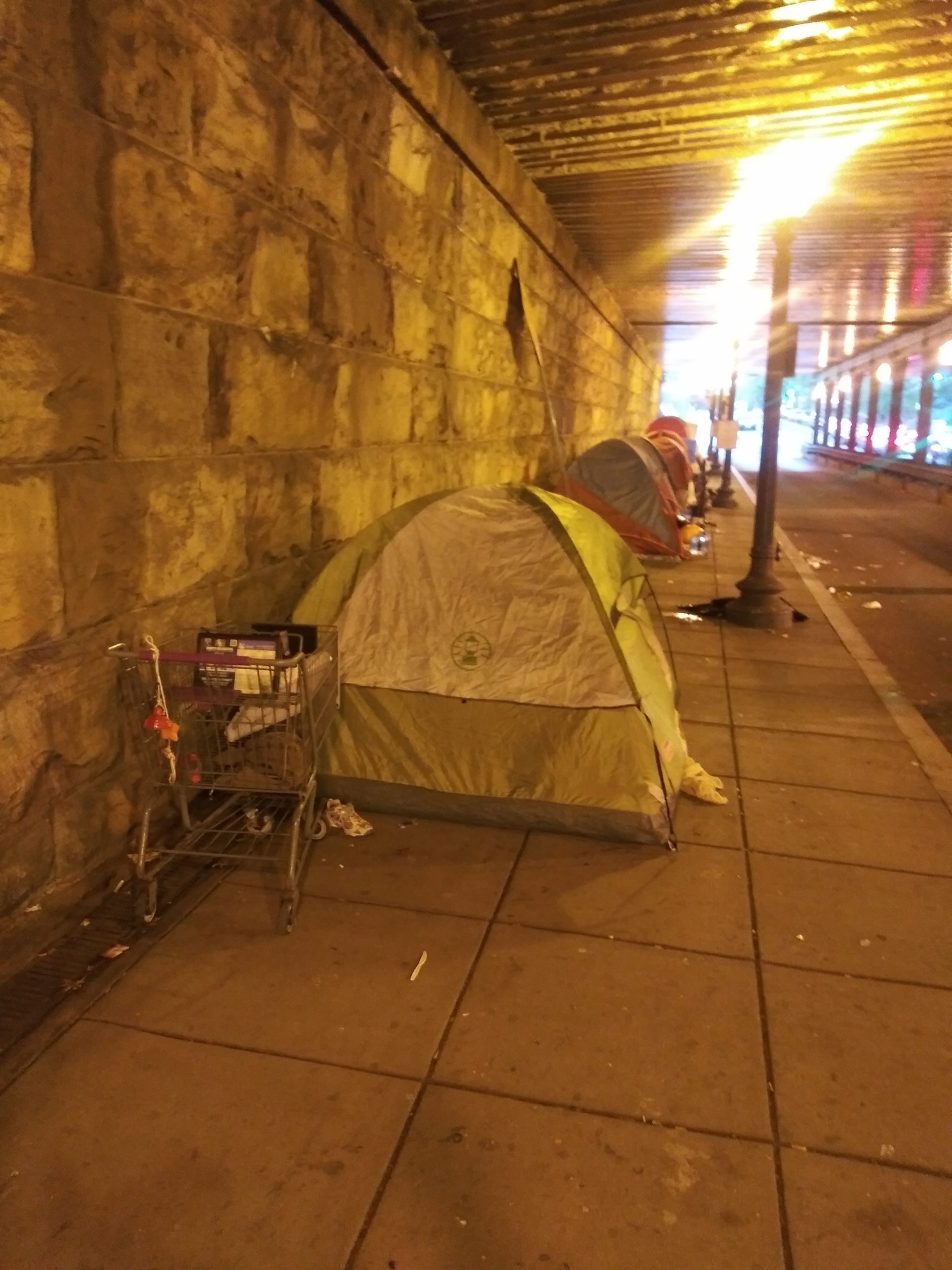 Homeless Encampment Under Railroad Bridge On K And 1st Ne Washington Dc Homeless Lives Matter