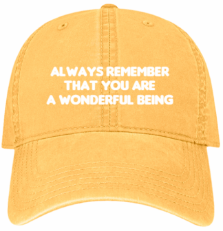 HATS-PRE-ORDER: YOU ARE WONDERFUL-HONEY